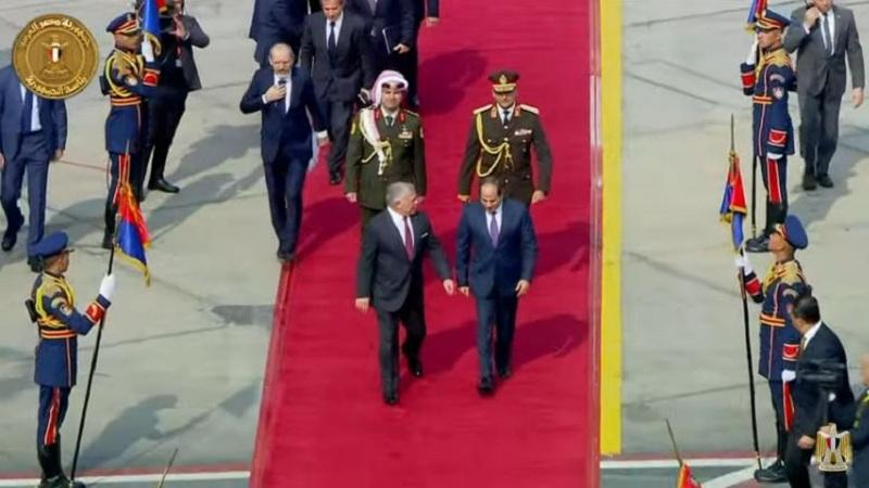 الرئيس السيسي- الملك عبد الله