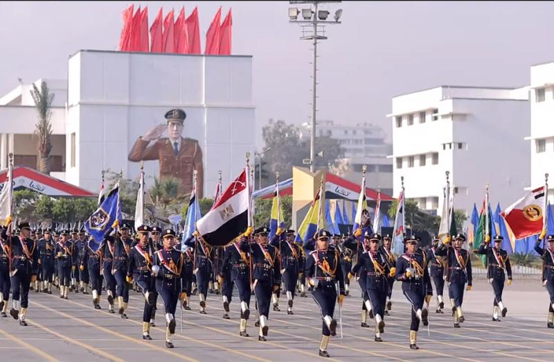 الأكاديمية العسكرية المصرية تستقبل الطلبة الجدد المقبولين بالكليات العسكرية