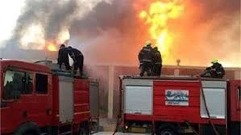 العناية الإلهية تنقذ أسرة بالتجمع الأول من حريق مروع