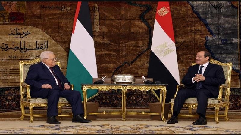 الرئيس السيسي يجتمع بنظيرة الفلسطيني بقصر الاتحادية