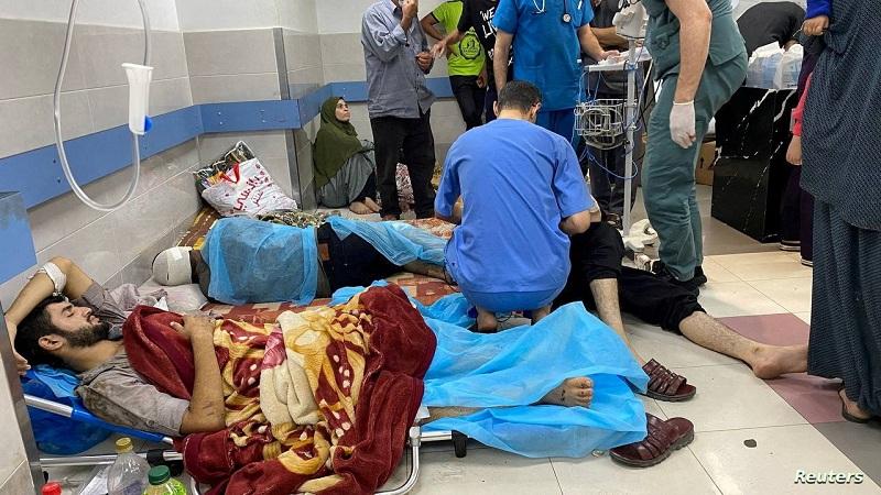 الهلال الأحمر الفلسطيني: 326 شهيدًا حتي الآن من الطواقم الطبية