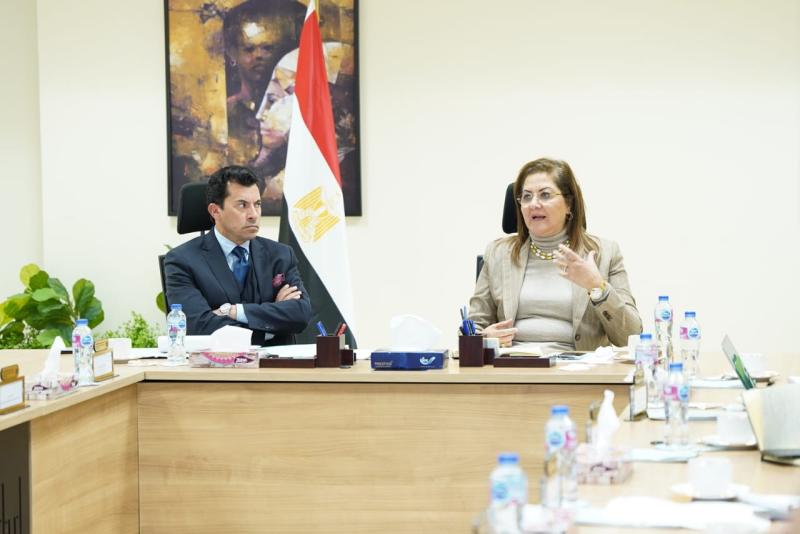 وزيرا التخطيط والشباب والرياضة يناقشان الموقف التنفيذي لتشغيل مدينة مصر للألعاب الأولمبية