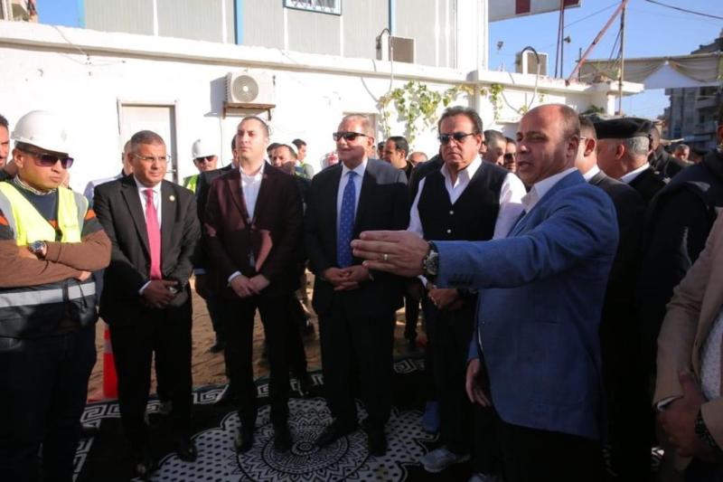 وزير الصحة يتفقد الأرض المخصصة لإنشاء مركز الكلى بوسط مدينة كفر الشيخ