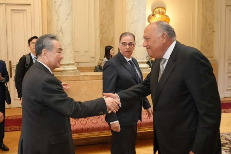 البيان مشترك بين مصر والصين بشأن القضية الفلسطينية