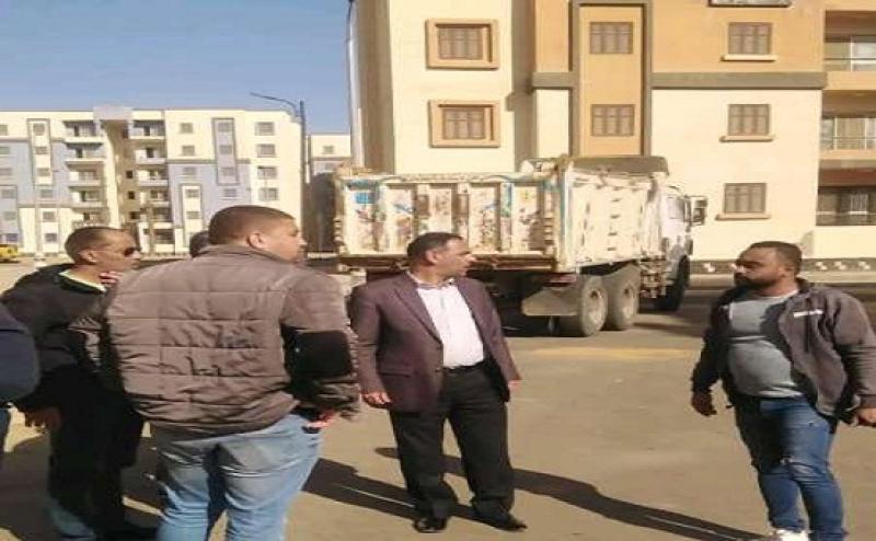 رئيس جهاز حدائق العاصمة يتفقد وحدات «سكن لكل المصريين»