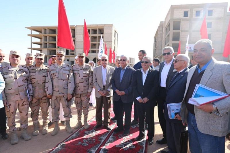 وزير التعليم العالي: فرع جامعة السويس بأبورديس يهدف إلى خدمة جنوب سيناء.. «صور»
