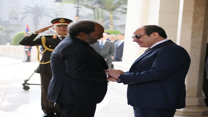 الرئيس الصومالي: علاقتنا مع مصر لا تمثل تهديدًا لأي طرف آخر