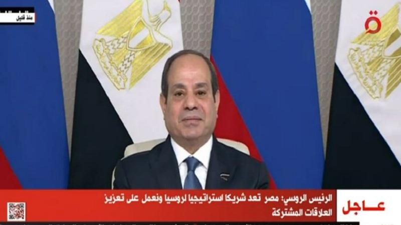 الرئيس السيسي: اليوم يكتب تاريخًا بأمتلاك المصريين محطة نووية سلمية