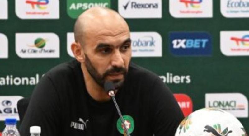 مدرب المغرب: سعداء بالتأهل.. ومباراة الغد  أمام زامبيا لن تكون سهلة