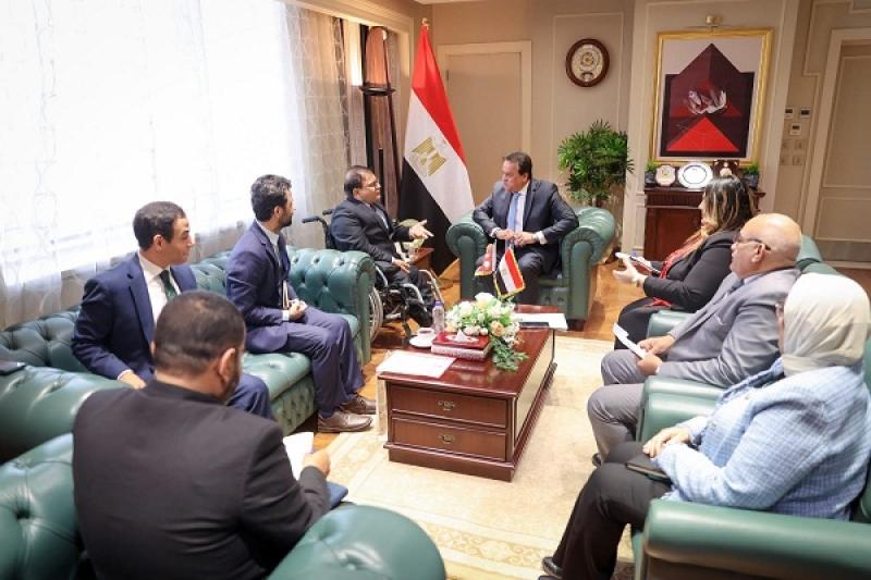 وزير الصحة يستقبل سفير نيبال لدى مصر لمناقشة سبل التعاون المشترك