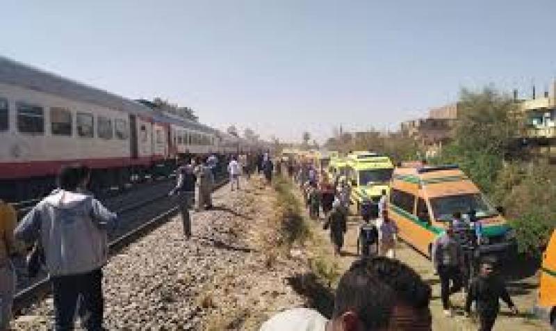 حادث قطاري طهطا 