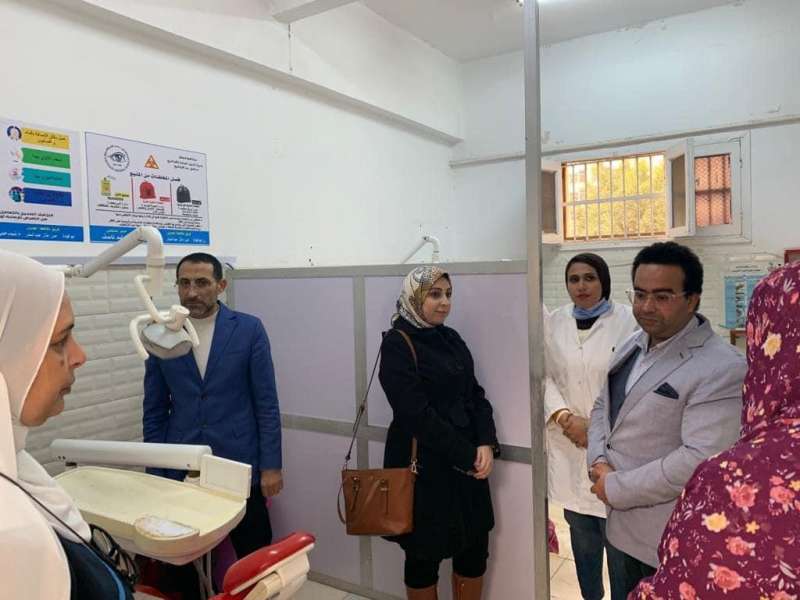 الطب العلاجي بكفر الشيخ يتفقد  العيادات المسائية بمستشفى الرمد