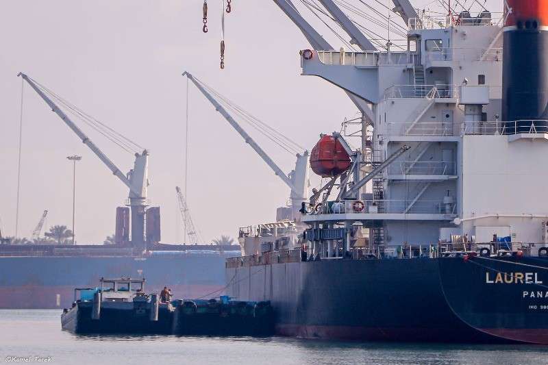 ميناء دمياط يتداول 37 سفينة للحاويات والبضائع العامة