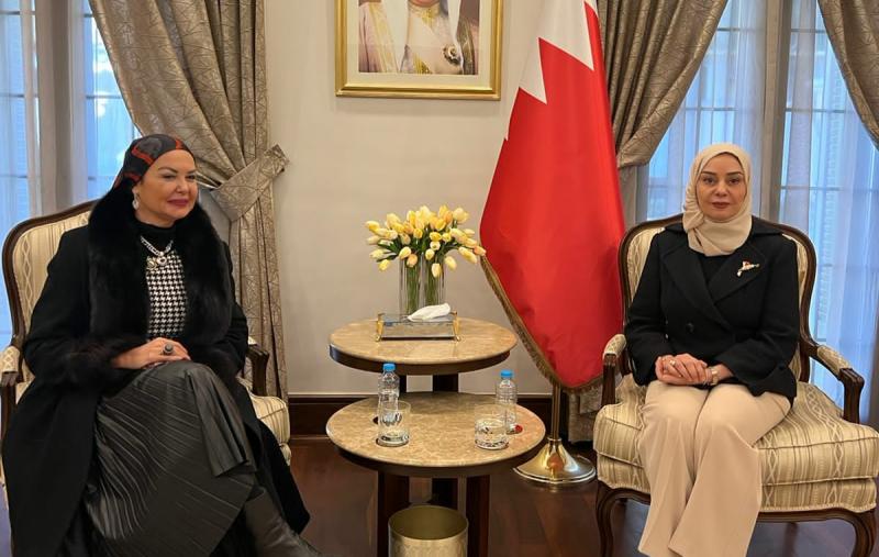 برلمانية لسفيرة البحرين: المرأة المصرية تحظى باهتمام غير مسبوق