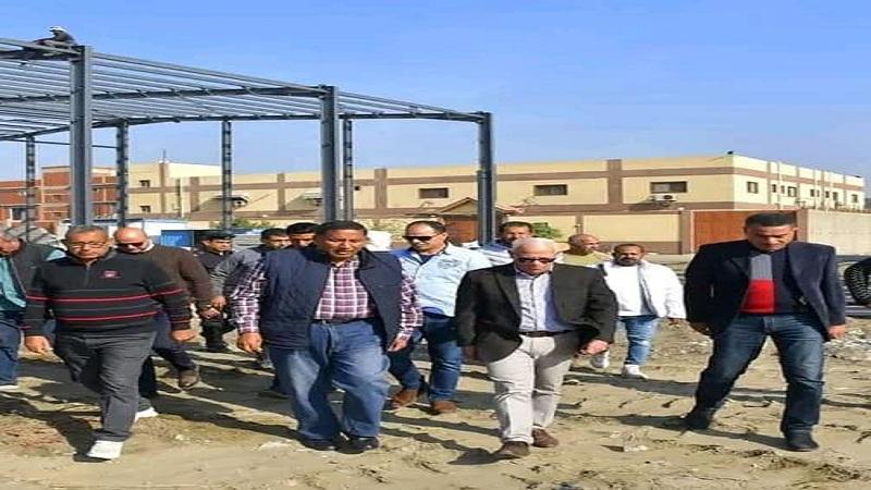 محافظ بورسعيد يعلن قرب انتهاء أعمال إنشاء مجمع الصناعات الثالث