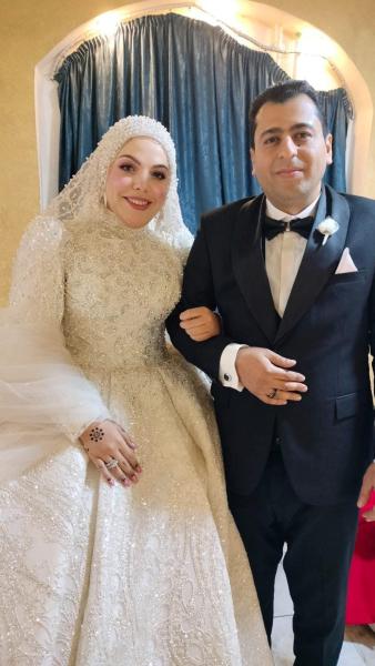 زفاف الدكتور أحمد والدكتورة دينا 