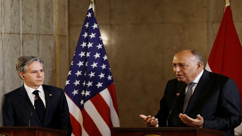وزير الخارجية الأمريكي يزور مصر لبحث تهدئة الأوضاع في غزة