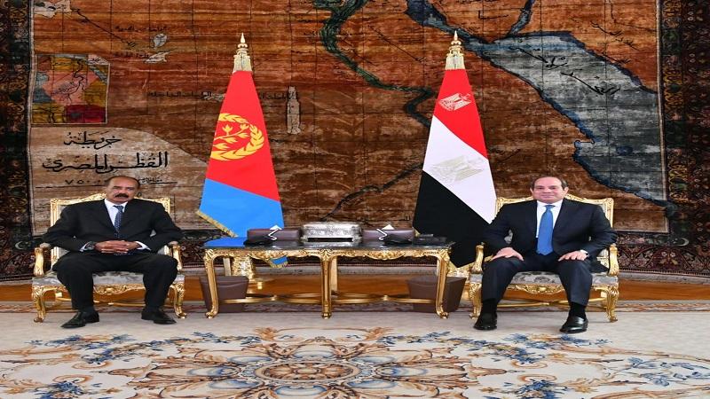 الرئيس السيسي يؤكد أهمية استمرار العمل المشترك بين مصر وإريتريا