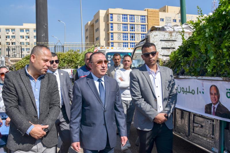 محافظ الإسكندرية يطلق المرحلة الثانية للمبادرة الرئاسية 100 مليون شجرة