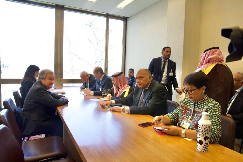 اللجنة الوزارية العربية تُشدد على ضرورة التصدي  للانتهاكات الصارخة ضد الفلسطينيين
