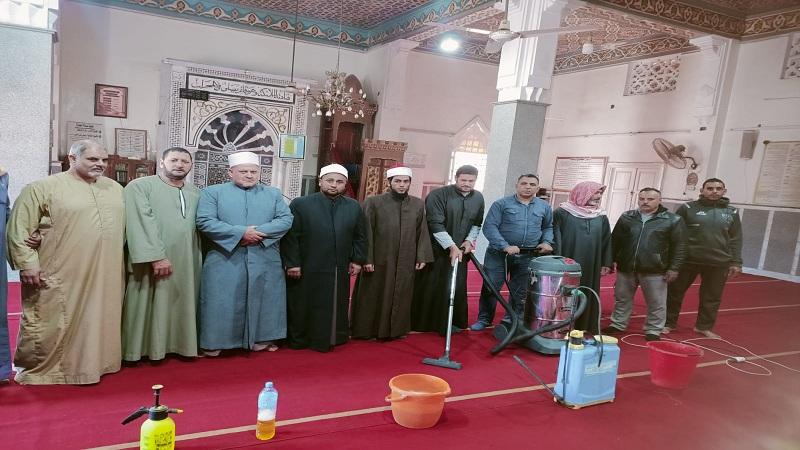 الأوقاف: استمرار حملة النظافة بمساجد الجمهورية استعدادًا لشهر رمضان