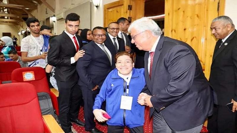 وزير التعليم العالي: الرئيس السيسي حريص على لقاء أبنائه في ”قادرون باختلاف”