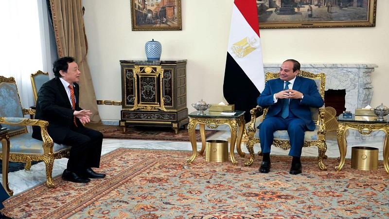 ‎الرئيس السيسي يبحث مع مدير ”الفاو” الأوضاع في قطاع غزة
