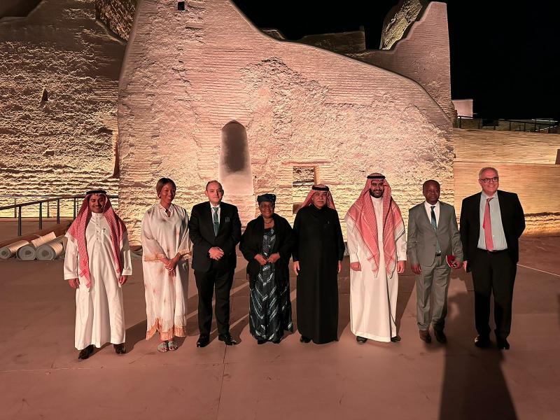 وزير الصناعة يلتقي مدير عام منظمة التجارة العالمية ختام زيارته للسعودية