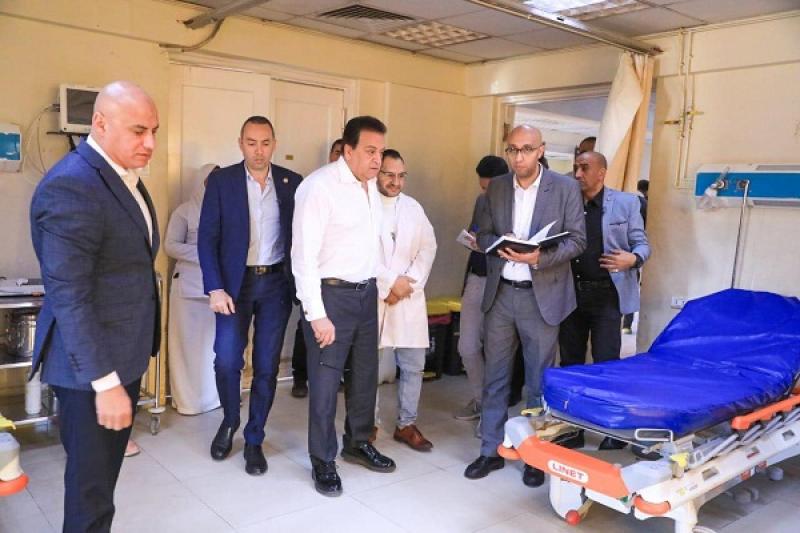 وزير الصحة يحيل مدير الصيدلية ومسؤولي قسم الطوارئ بمستشفى بلبيس المركزي للتحقيق