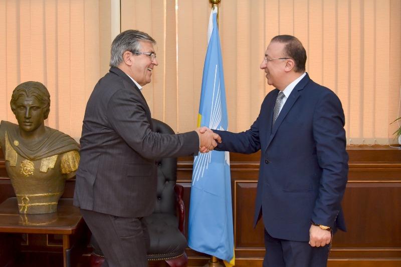 محافظ الإسكندرية يستقبل سفير البوسنة والهرسك