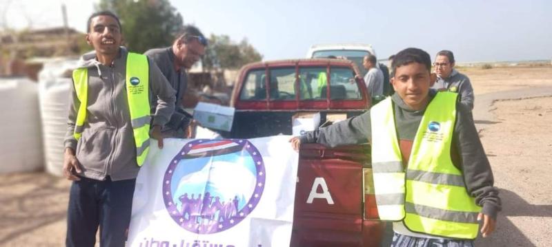 مستقبل وطن البحر الأحمر يطلق المرحلة الأولى من توزيع الحقائب الغذائية على الأسر  بمدينة القصير