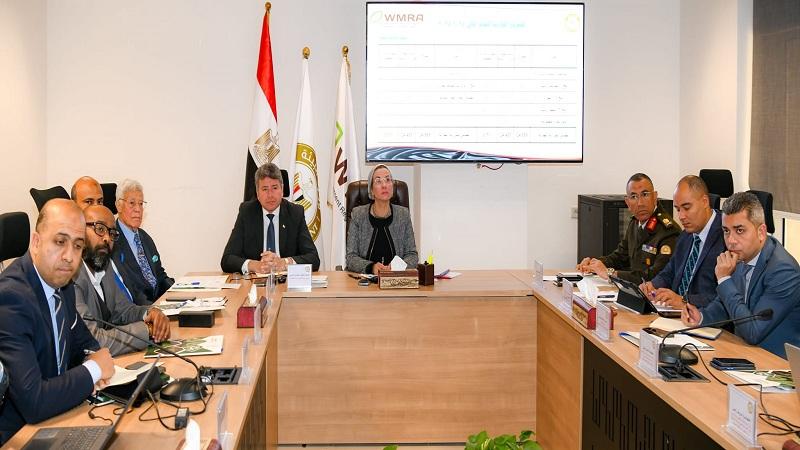 وزيرة البيئة تثمن دور المجلس في دعم منظومة إدارة المخلفات في مصر