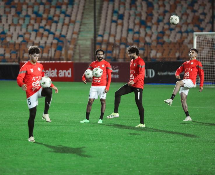 منتخب مصر يواصل تدريباته استعدادا لبطولة كأس العاصمة