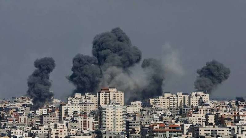 دوي انفجارات قوية شرق مخيم جباليا شمال قطاع غزة