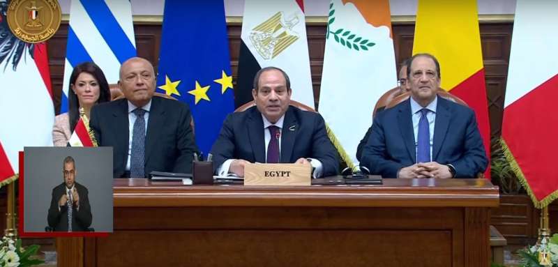 الرئيس السيسي يشيد بالعلاقات المصرية الأوروبية