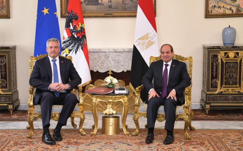 ”المستشارية النمساوية”: أمن أوروبا مرتبط بأمن مصر ودول الجوار