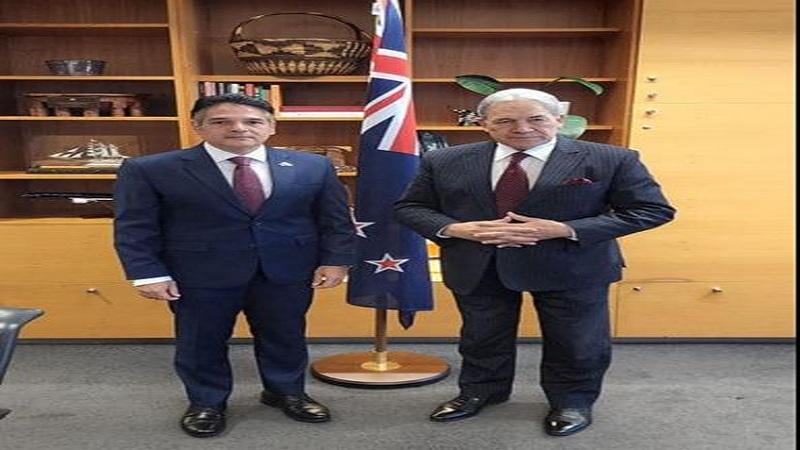 سفير مصر - وزير خارجية نيوزيلندا