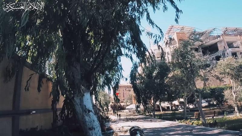 جانب من الاشتباكات