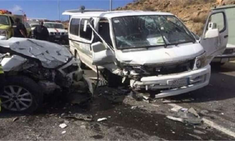 مصرع عامل وإصابة عجوز في حادثي تصادم شمال المنيا