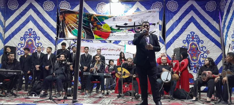 أبو قير للموسيقى العربية تحيي حفل ”ليالي رمضان” بمدينة برج العرب