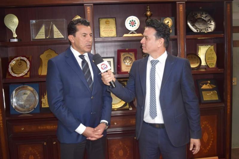 وزير الرياضة: التعاون  مع غرفة القاهرة التجارية فرصة جيدة لمزيد من الانفتاح
