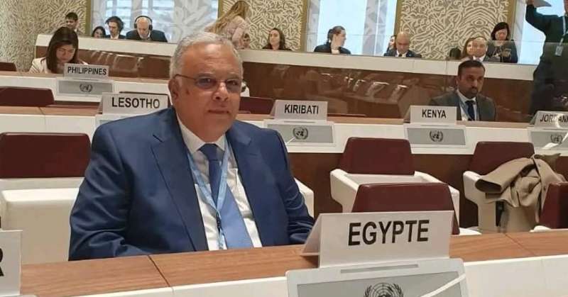 السفير د.أحمد إيهاب جمال الدين مندوب مصر الدائم لدى الأمم المتحدة 
