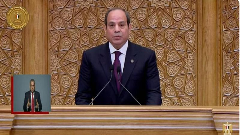 الرئيس السيسي يوجه الشكر والتقدير للشعب المصري