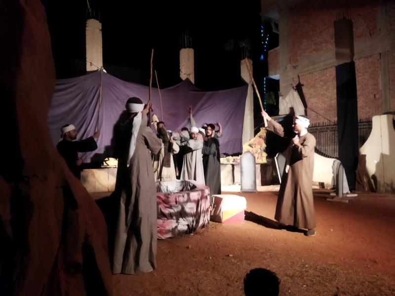 العرض المسرحي ”بير السقايا” يختتم لياليه بقصر ثقافة ساحل سليم