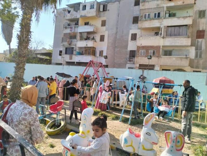 توافد آلاف المواطنين على حديقة العائلات والرحلات النيلية بكفر الشيخ
