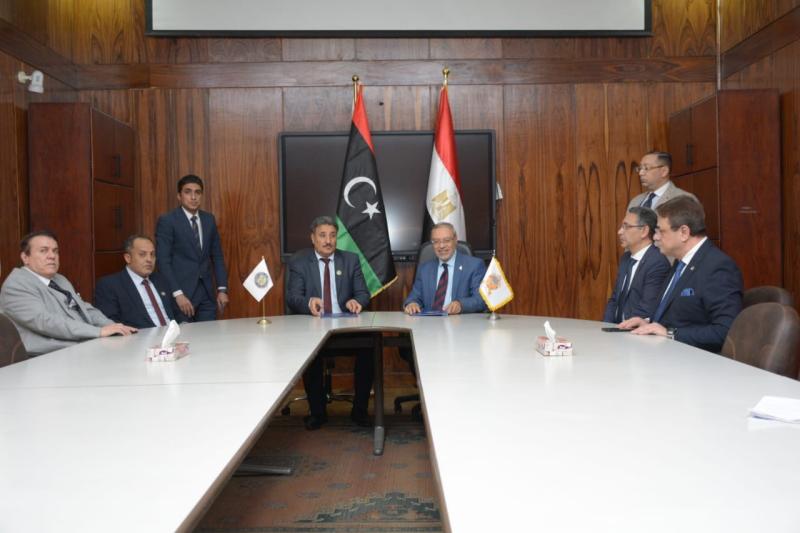 توقيع اتفاقية تعاون بين جامعتي طنطا والزنتان الليبية