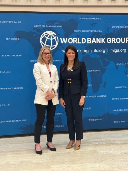 المشاط تبحث مع مجموعة البنك الدولي تشجيع الاستثمار الأجنبي ودعم الصناعة