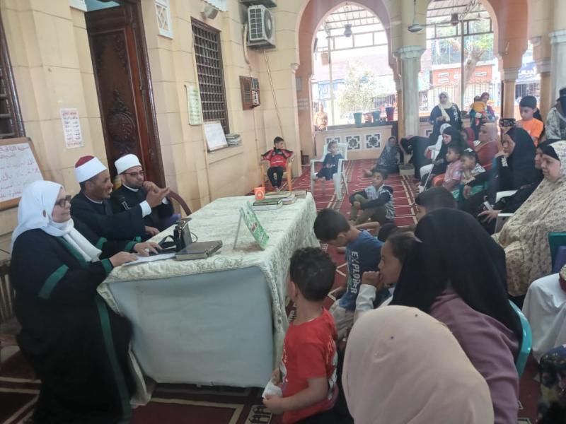 لقاء الجمعة اليوم للأطفال بمسجد الفولي بالمنيا