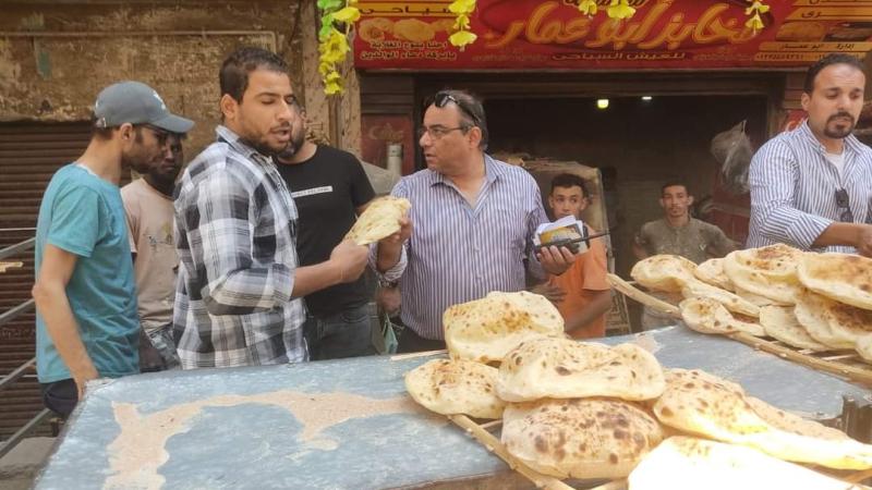 حملات على أفران الخبز البلدي والسياحي بالجيزة