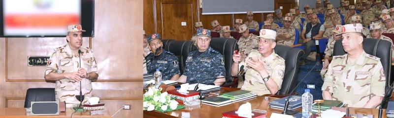 القائد العام للقوات المسلحة يشهد تنفيذ المرحلة الرئيسية لمشروعي مراكز القيادة التعبوي للقوات الجوية